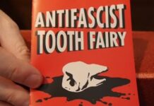 Throw hands, collect teeth, defend your community with the dexterity game Antifascist Tooth Fairy – Graphic Policy Throw hands, collect teeth, defend your community with the dexterity game Antifascist Tooth Fairy - Graphic Policy