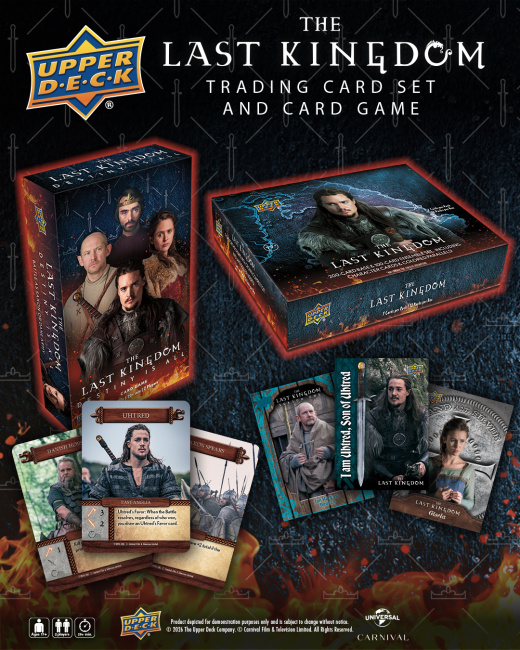 Upper Deck Inks Agreement for 'The Last Kingdom' Upper Deck Inks Agreement for 'The Last Kingdom'