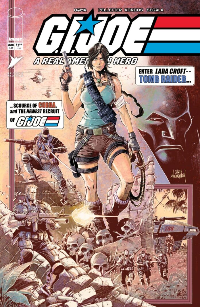 G.I G.I. JOE: A Real American Hero #330 has Sold Out with Lara Croft Surprise - Graphic Policy