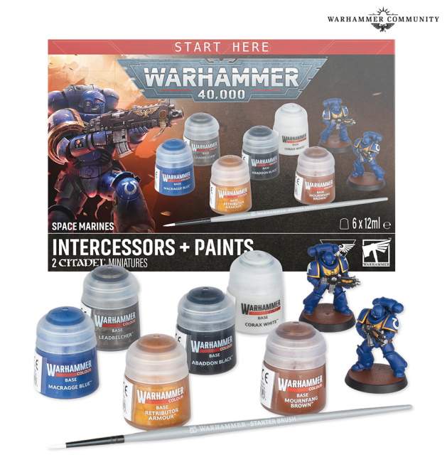 Games Workshop Announces Three New 'Warhammer 40,000' Paint Sets Games Workshop Announces Three New 'Warhammer 40,000' Paint Sets