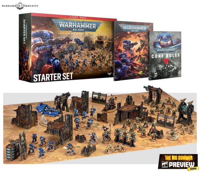 Games Workshop Announces Two New 'Warhammer 40,000 Starter Sets' Games Workshop Announces Two New 'Warhammer 40,000 Starter Sets'