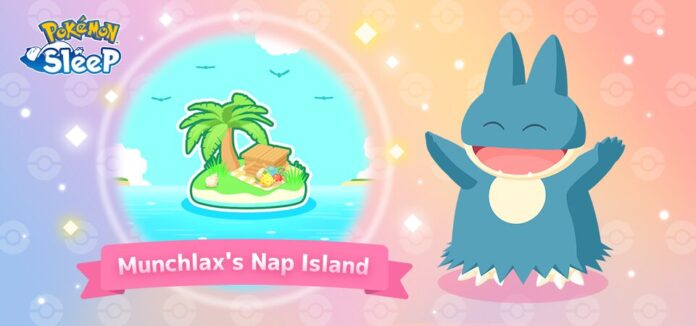 Munchlax’s Nap Island feature announced for Pokémon Sleep, launches July 19 for the Third Anniversary celebration