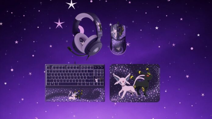 New Espeon & Umbreon Collection available now as part of the official Pokémon x Razer collaboration