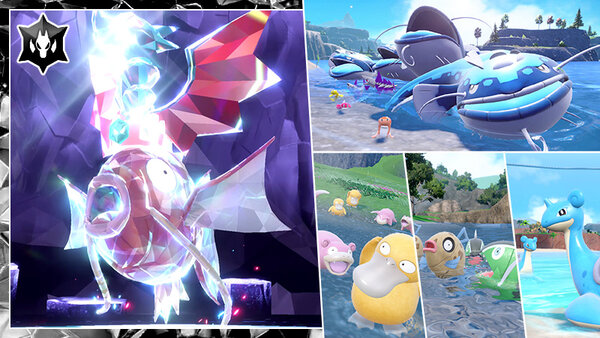 Pokémon Scarlet and Violet Water-type Tera Raid Battle and Mass Outbreak event now live through Aug Pokémon Scarlet and Violet Water-type Tera Raid Battle and Mass Outbreak event now live through Aug. 6 featuring Mighty Dragon Tera Type Magikarp and Pokémon with special Marks