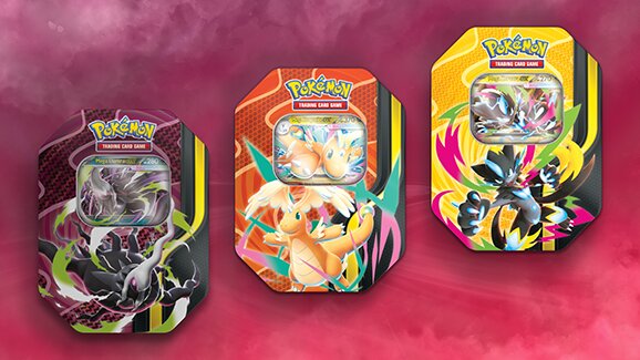 Pokémon TCG Mega Forces Tin revealed featuring Mega Dragonite ex, Mega Darkrai ex and Mega Zeraora ex, launches Aug Pokémon TCG Mega Forces Tin revealed featuring Mega Dragonite ex, Mega Darkrai ex and Mega Zeraora ex, launches Aug. 28