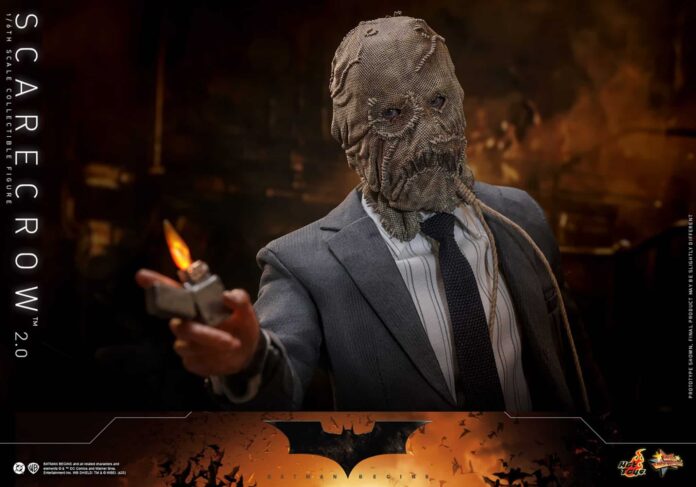Put the scare into your toy collection with Hot Toys' Scarecrow - Graphic Policy