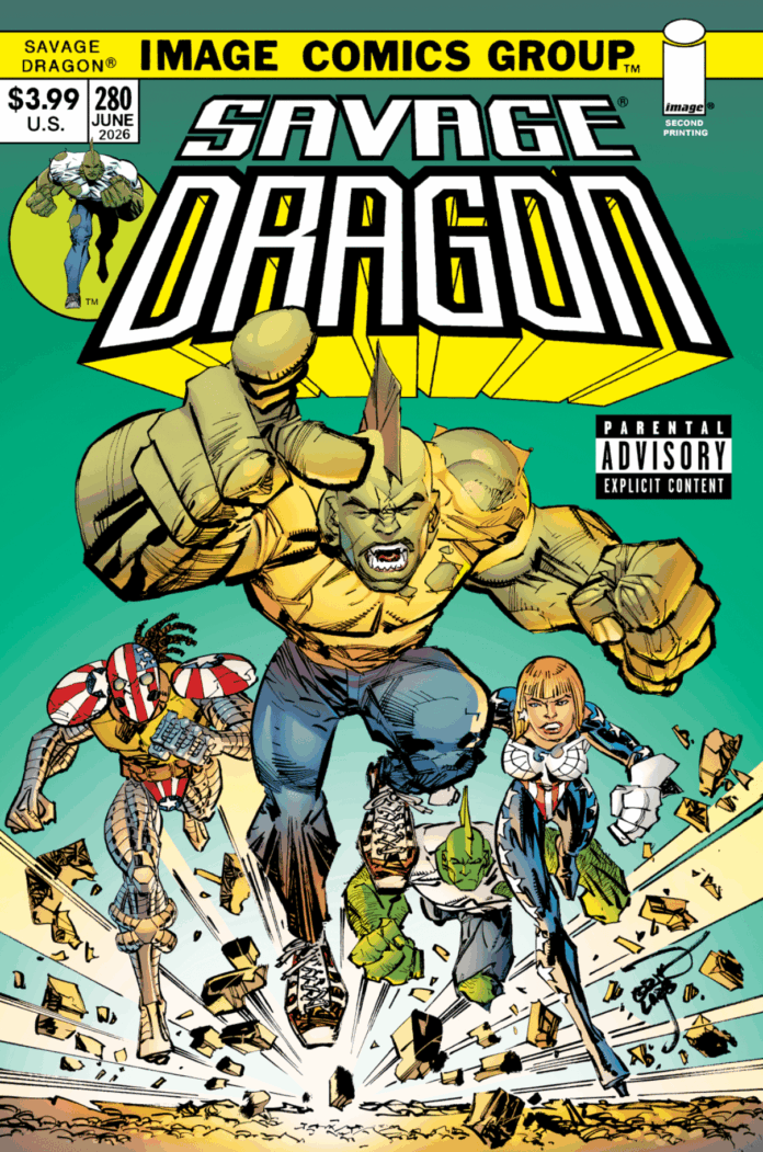 Savage Dragon #280 has Sold Out and Gets a New Printing - Graphic Policy