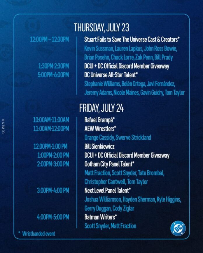 SDCC 2026: DC Unleashes an All-Star Lineup of Signings SDCC 2026: DC Unleashes an All-Star Lineup of Signings