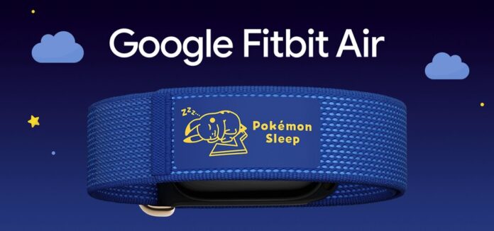 Google Fitbit Air Special Edition Pokémon Sleep launches with Pikachu bonus