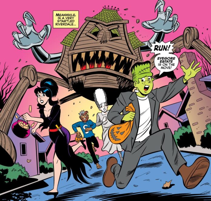 Medusa Doom wrecks Riverdale this Halloween! - Archie Comics