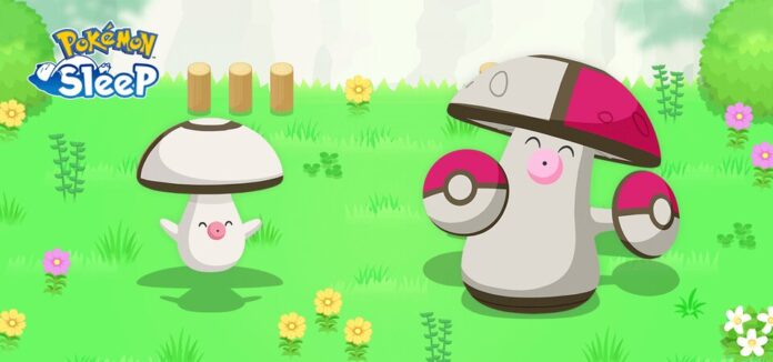 Pokémon Sleep adds Foongus and Amoonguss during Packed Portions Cooking Week