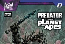 Preview: Predator vs. the Planet of the Apes #3 – Graphic Policy Preview: Predator vs. the Planet of the Apes #3 - Graphic Policy