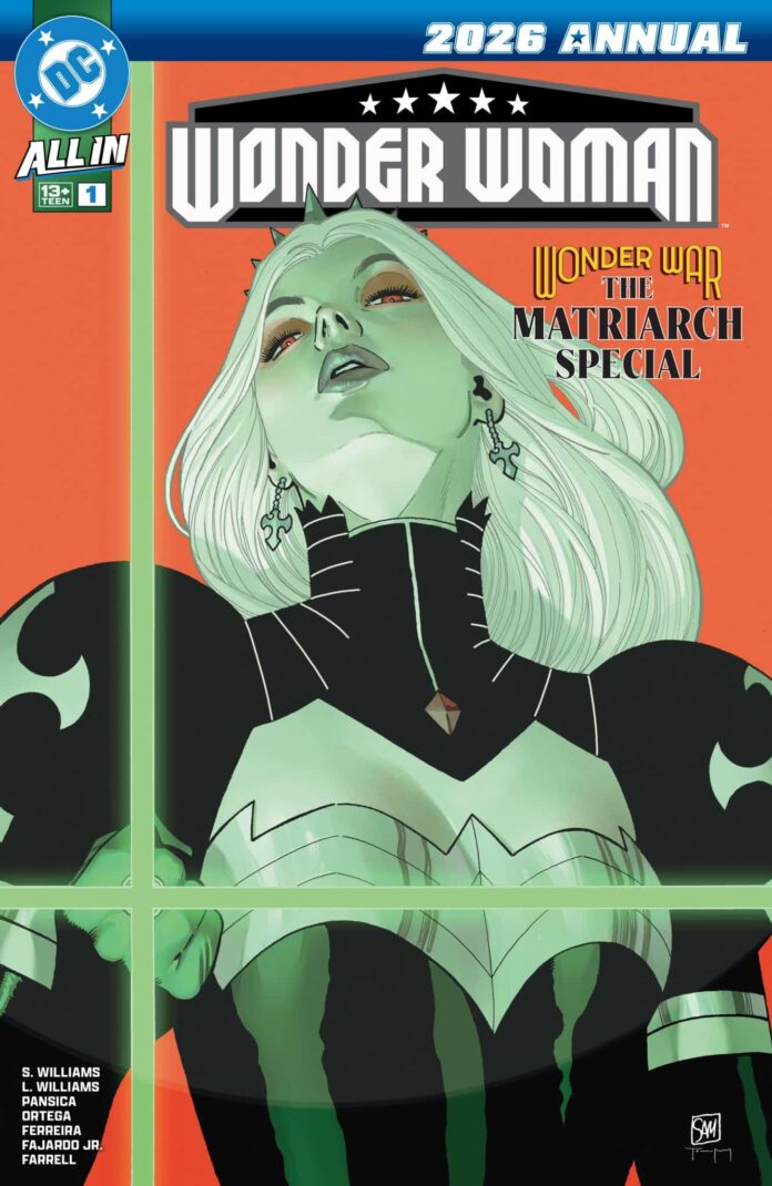 Preview: Wonder Woman 2026 Annual: Wonder War – The Matriarch Special #1 - Graphic Policy Preview: Wonder Woman 2026 Annual: Wonder War – The Matriarch Special #1 - Graphic Policy