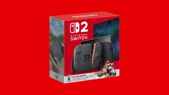 Nintendo Switch 2 and Mario Kart World bundle is available now for $549.99