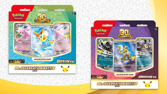 Pokémon TCG 30th Celebration products expand across October 2026 lineup Pokémon TCG 30th Celebration products expand across October 2026 lineup